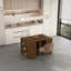 Table de salle à manger extensible pliable pour 1 à 10 personnes, console multifonctionnelle en bois extensible