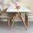 Household rock plate dining table sets-106474212