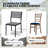 6-Person Aluminum Outdoor Dining Set With Umbrella Hole And Stackable Chairs-740088042