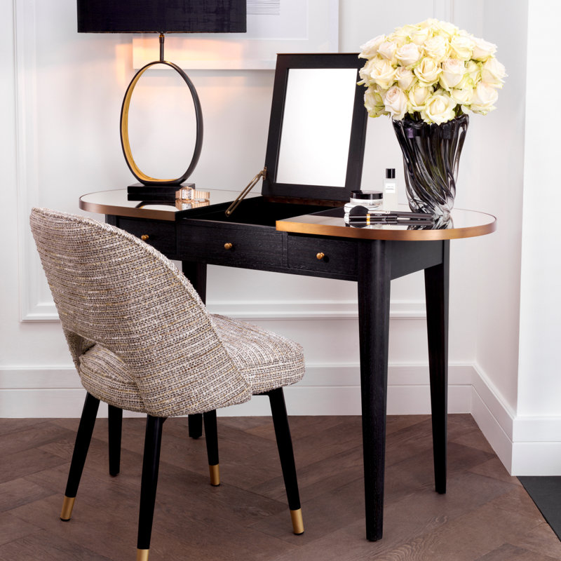 Toulouse 50'' W Glass Console Table