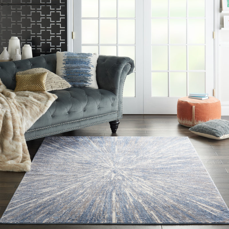 Sariya Abstract Indoor Rug, Rectangle 7'10" x 10'6"