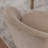 Upholstered Barrel Dining Chair, Boucle Fabric Swivel Kitchen Chair, Wingback Side Chair, Armless Vanity Chair-89623695