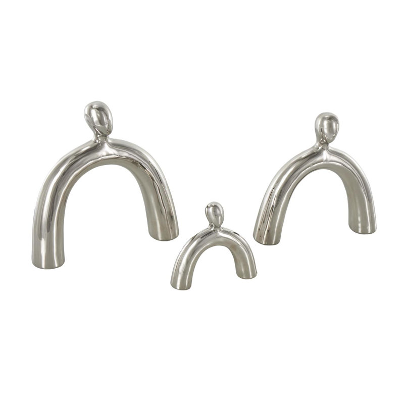 Cole And Grey Ceramic Abstract Arched Family Sculpture