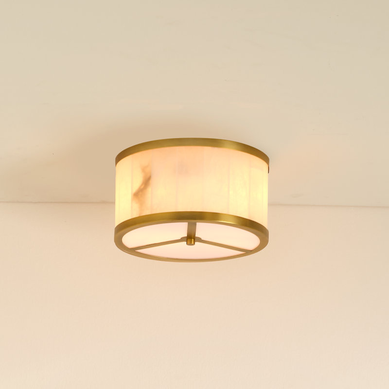 2 - Light Flush Mount, 6" H x 11.5" W x 11.5" D