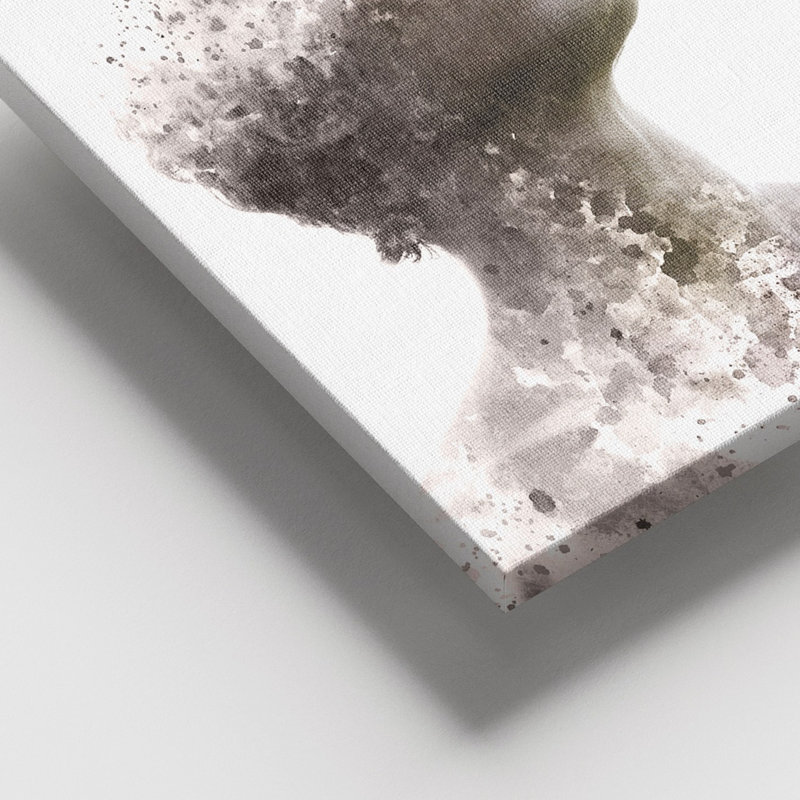 Peinture décorative sur toile