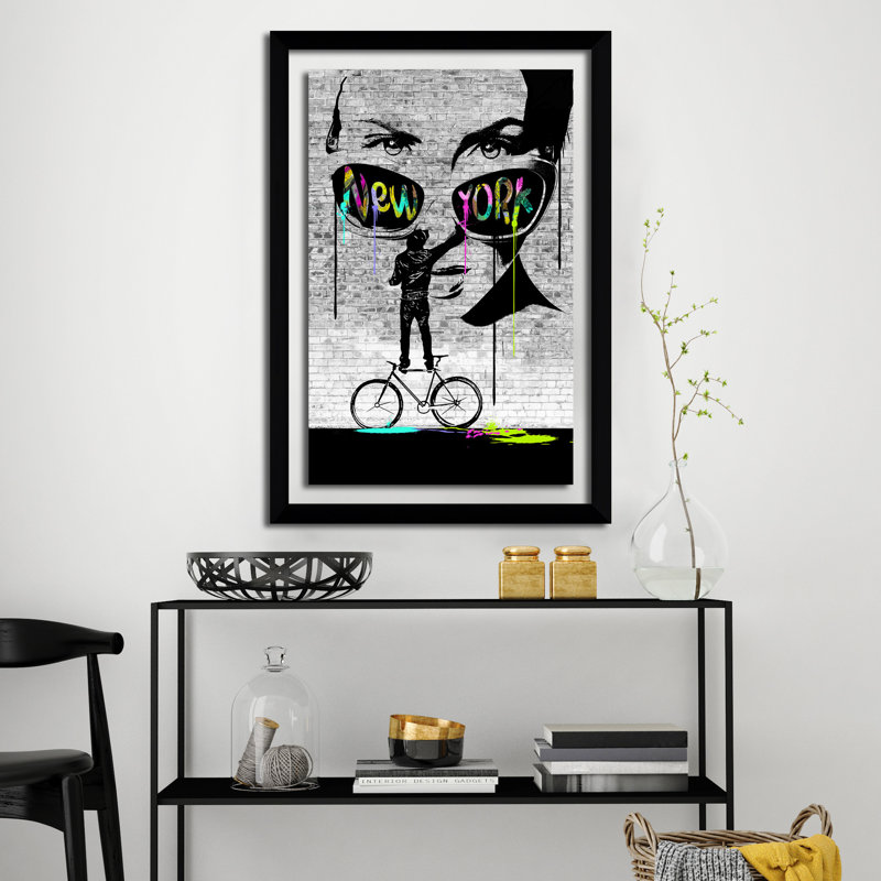 «New York Wall», impression, H 51,5 po x l 35,5 po x P 0,75 po, H 27,5 po x l 21,5 po x P 0,75 po