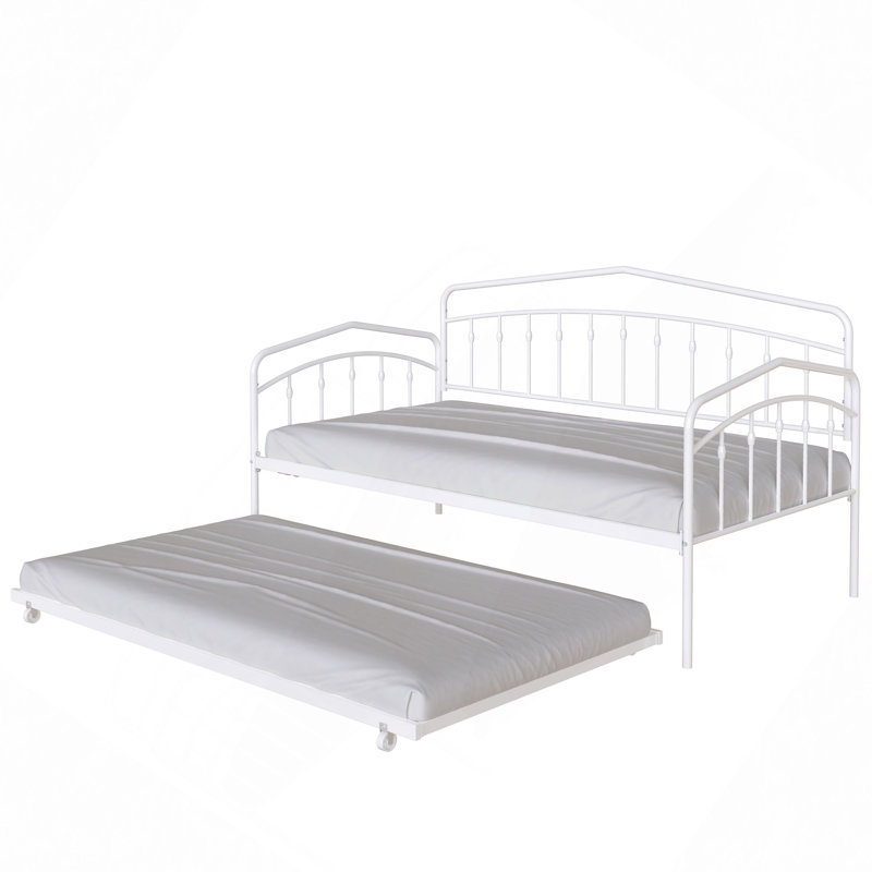 Daybed With Trundle, White