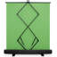 Écran vert 84 po x 84 po - Très grand fond rétractable vert, durable et réglable en hauteur, écran déroulant portable et pliable