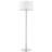Rimer 59'' Polished Chrome Traditional Floor Lamp