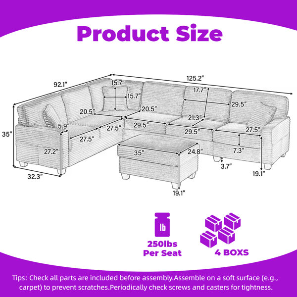 Dimensions du produit