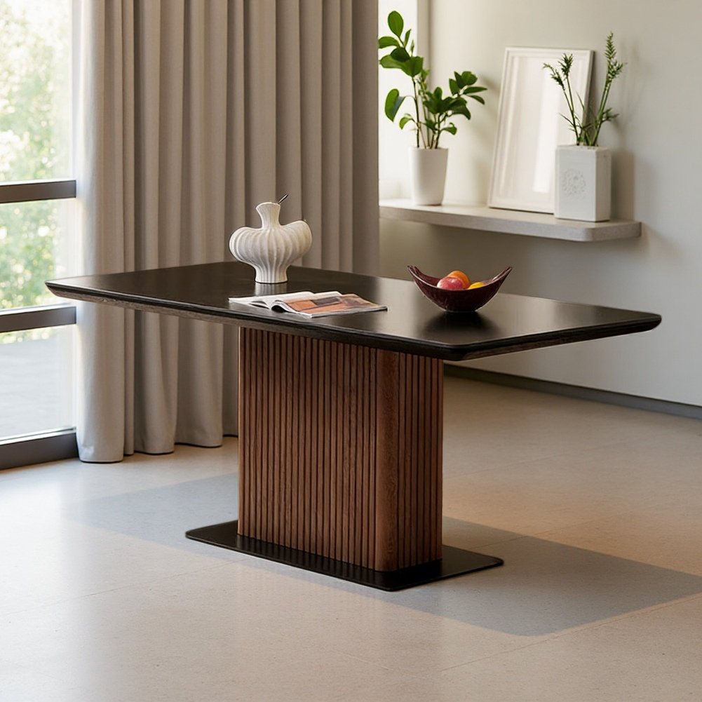 George Oliver Simple and Retro Design Dining Table | Wayfair