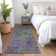 Machine Washable Indoor/Outdoor Christain ACN1361 Purple Rug