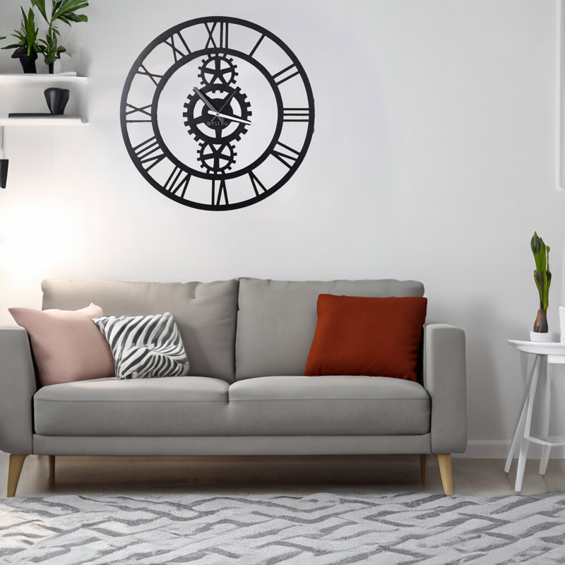 Melishia Metal Wall Clock