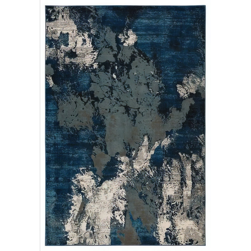 Desor Synthetic Abstract Indoor Rug