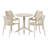 4-Person Outdoor Round Dining Set-1857667013