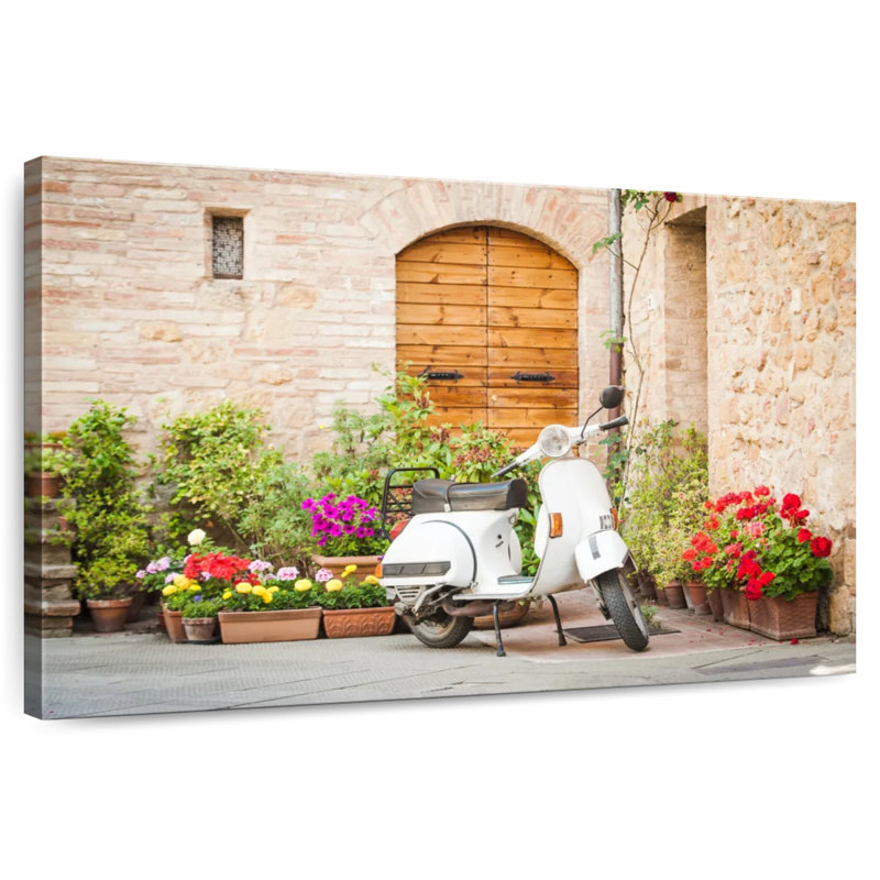 Mehar White Vespa Scooter