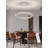 Modern Led Ring Crystal Chandelier Adjustable Dimming LED Ceiling Light-761004071-740099018-761004069