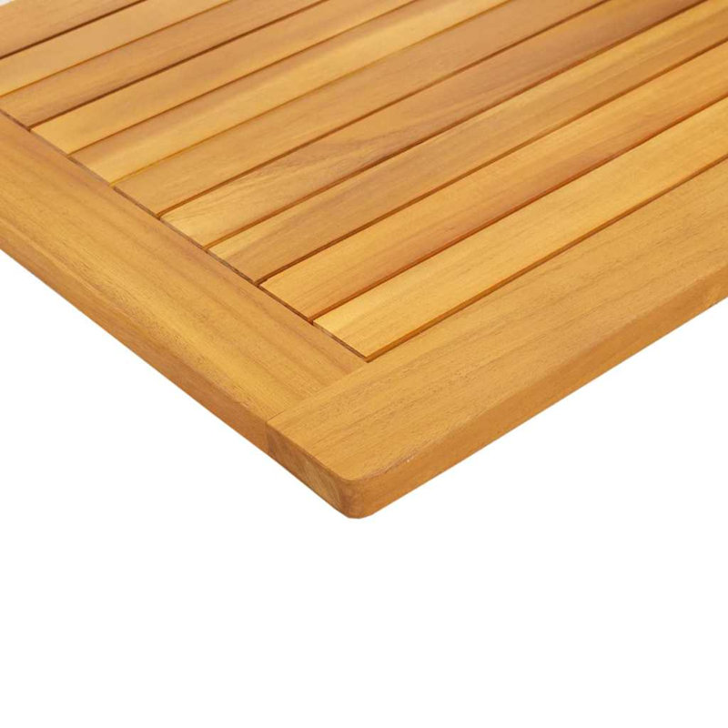 Solid Wood Table Top, 2cm H x 100cm W x 50cm D