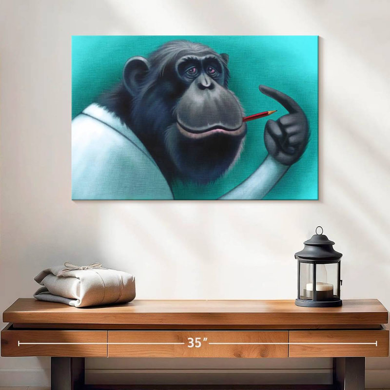 Funny Brampt, 16" H x 24" W