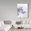 «Alpha Purple Green» par Clasina, impression sur toile tendue-30397570