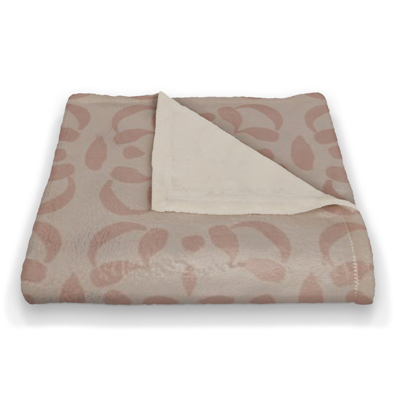 Hand Woven Throw Blanket, Pink