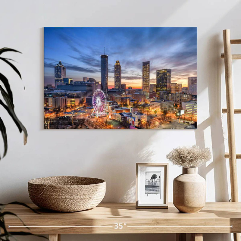 Sireci Atlanta, 16" H x 24" W