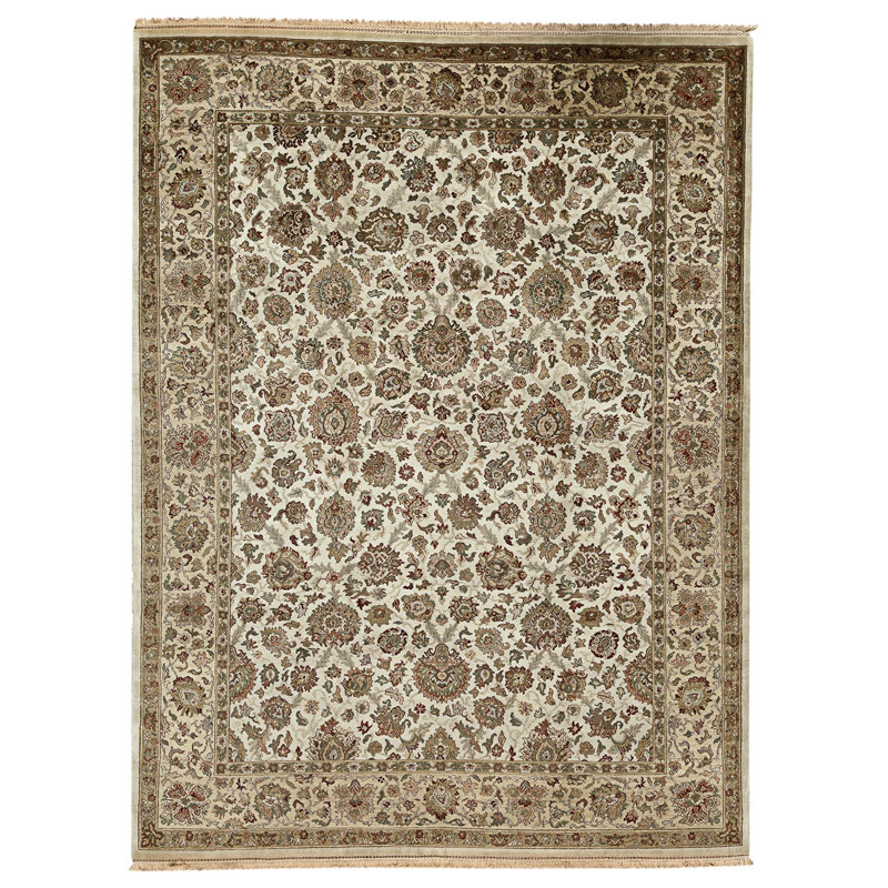 One-of-a-Kind 13'9" X 10'1" Hand Knotted Area Rug