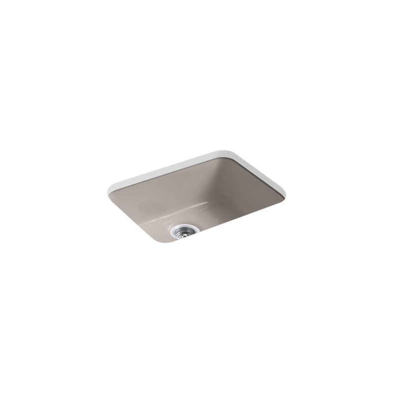 Iron/Tones 24.25 In Top-/Undermount Single-Bowl Bar Sink