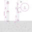 Outdoor Shower and Footwash Spout-131649693