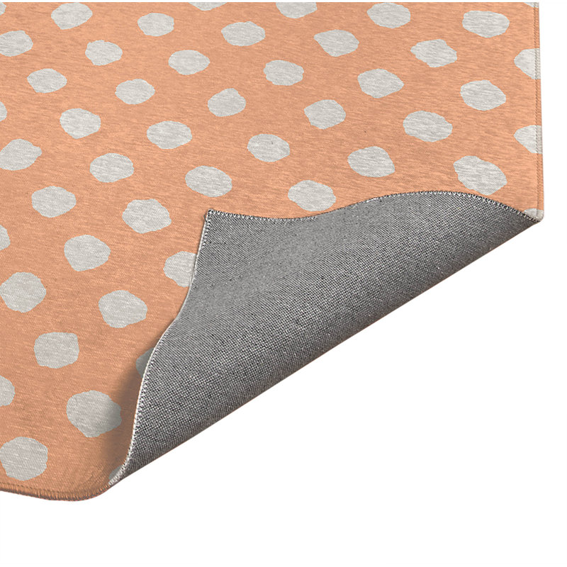 Tapis d'extérieur à gros pois antidérapant, Rectangulaire 8 pi x 10 pi