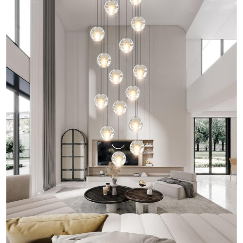 Orren Ellis Wystan 16 - Light Globe Chandelier & Reviews | Wayfair