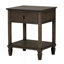 Table de chevet avec tiroir et tablette-462879182