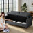 Linen Flared Arm Loveseat with Storage-47937124-27804201