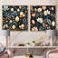 Jacksonport - Ensemble de 2 collages carrés botaniques abstraits-101859998-101859992