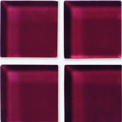 Torch Song 4'' W x 4'' L Glass Singular Tile