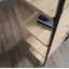 Bookcase, Brown finish