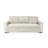 84.6'' W Square Arm Corduroy Sleeper Sofa-2008348116