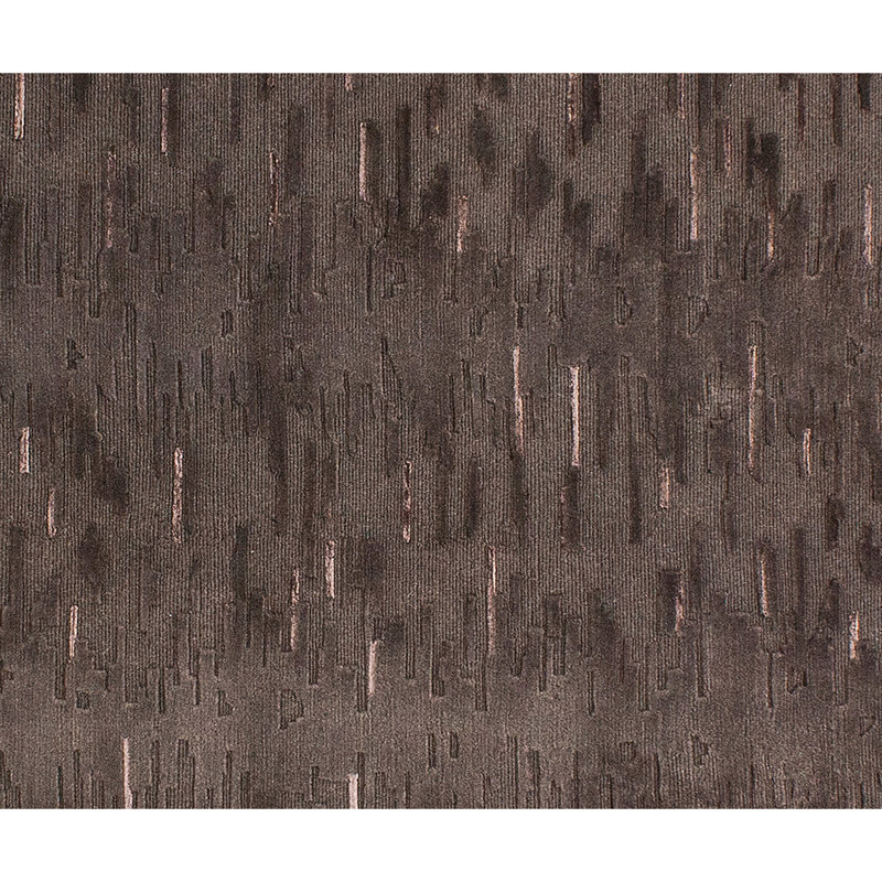 Abstract Area Rug in Chocolate, Rectangle 8' x 10'