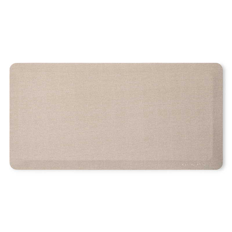 GOURMET SERIES COMFORT Water Resistant Anti-Fatigue Non-Skid Kitchen Mat, Milkshake Tan
