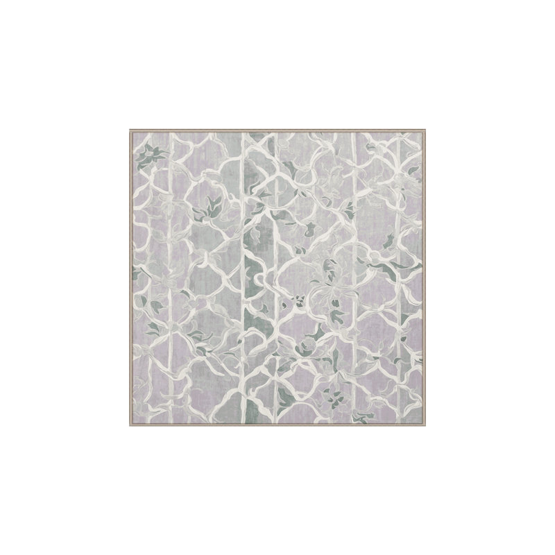 Tapis beige soyeux et moelleux, Carré 4 pi