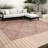 Machine Washable Indoor/Outdoor Chantille ACN2880 Plaid Rug-308707854-308707850
