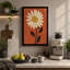 Golden Daisy Botanical - Wrapped Canvas-1312792028-1312792007