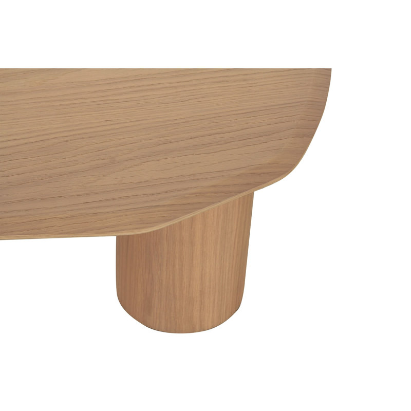 Seymour - Table basse moderne en chêne blanc