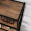 162.5cm H x 76cm W Engineered Wood Book Cabinet Bookcase