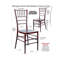 Ensemble de 2 chaises Chiavari ToughResin Mono-Frame par Chivari-121502216-121502217-121502225