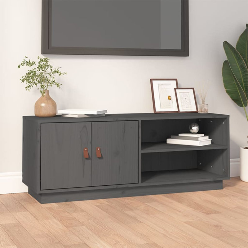 Unfinished TV Stand for TVs up to 48", Grey