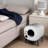 Genell Olefin Enclosed Self-Cleaning Litter Box