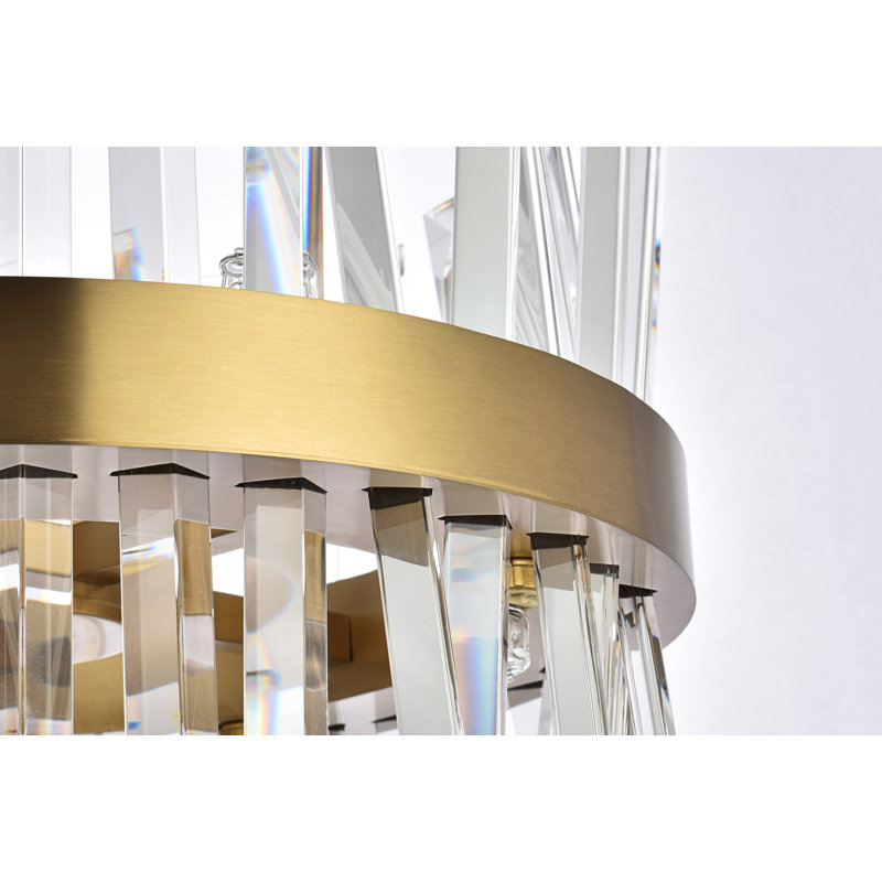Athol 8 - Light Unique/Statement Pendant, Satin Gold