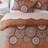 3-Piece Quilt Set - Lightweight Microfiber Bedspread & 2 Pillow Shams, Mandala Boho Pattern, Oversized 98x106 Inches, All-Season Bed Cover-114249339-114249341