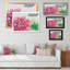 Aquarelle, pivoines roses III - reproduction sur toile flottante-1740456146-1740456147